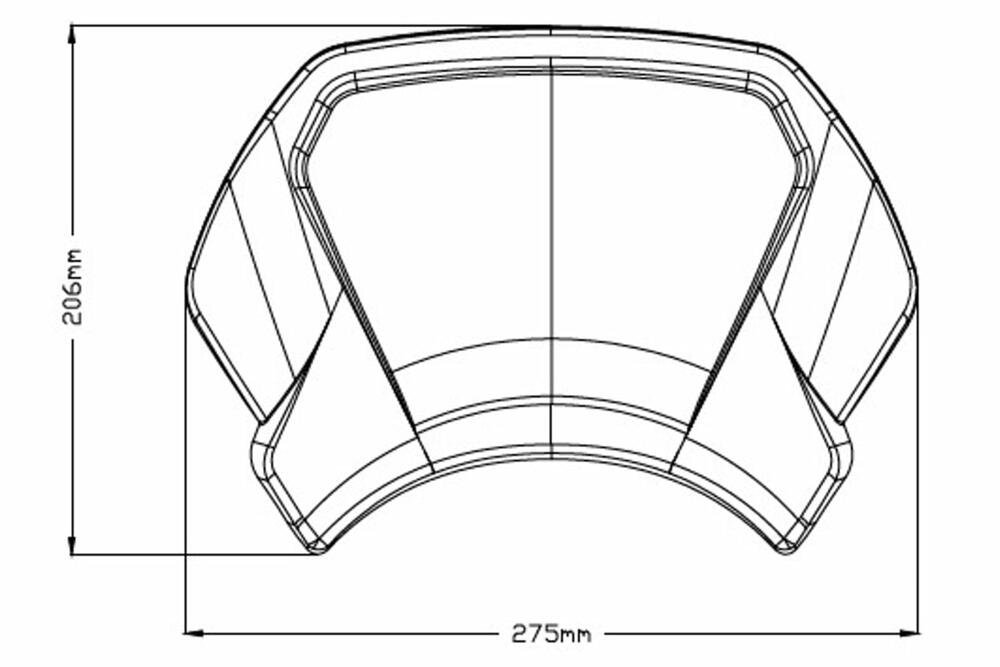 defaultt64AudXnf4NEe PUIG ALUMINIUM-FRONTPLATTE PARA YAMAHA XV950/R C/SCHWAR - 3813N