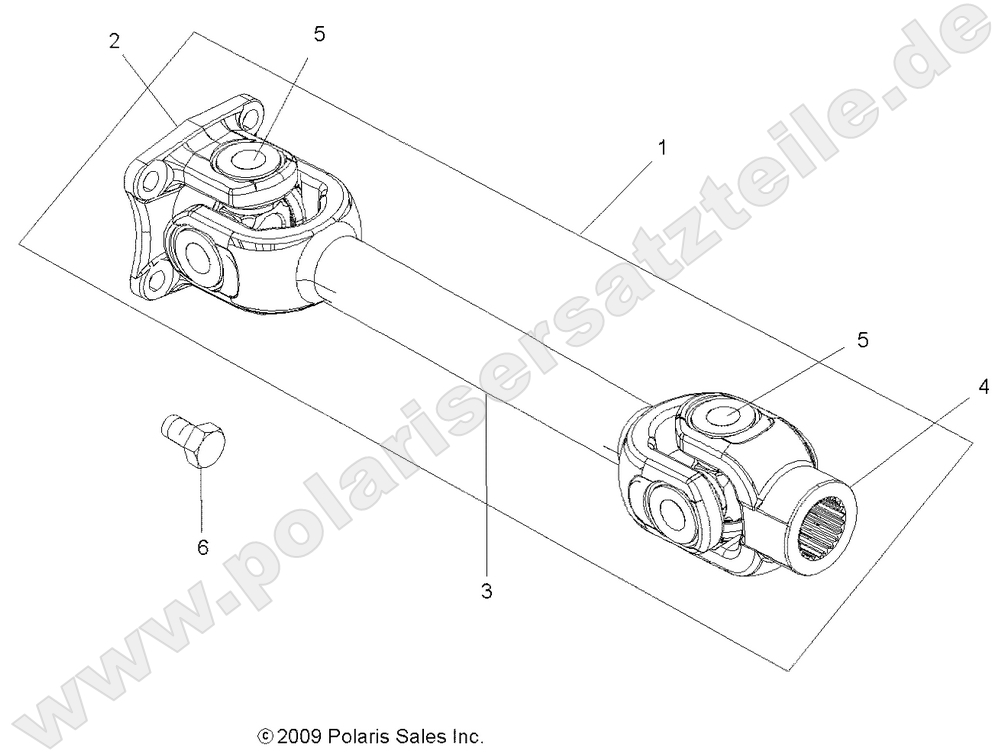 DRIVE TRAIN, PROP SHAFT, REAR DRIVE TRAIN, PROP SHAFT, REAR