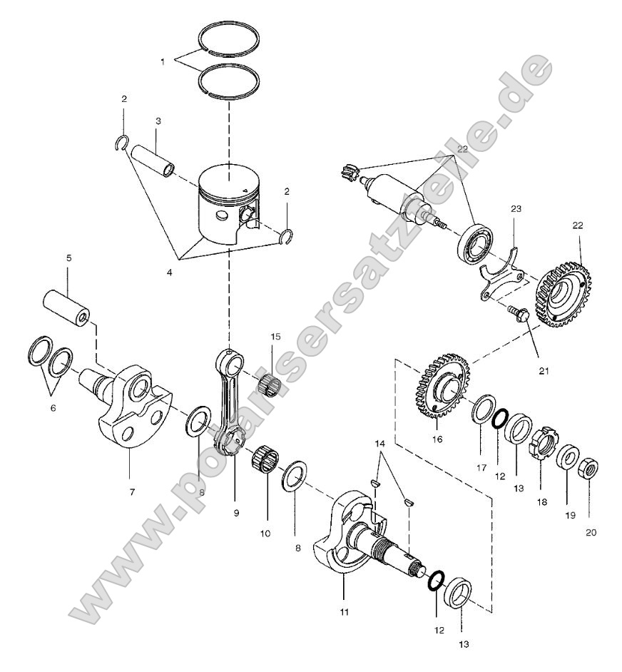 Crankshaft and Piston Crankshaft and Piston