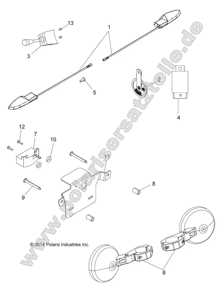 Electrical, Turn Signals, Horn and Mirrors Electrical, Turn Signals, Horn and Mirrors