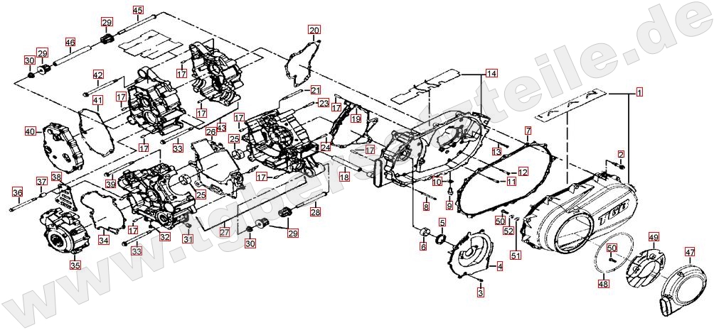 Motorgehäuse Motorgehäuse