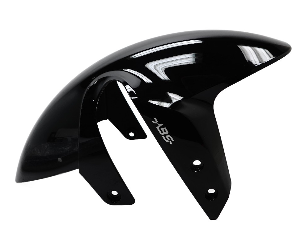 QJ Motor Schutzblech vorne schwarz mit Aufkleber - 65101N49017Z QJ Motor Schutzblech vorne schwarz mit Aufkleber - 65101N49017Z