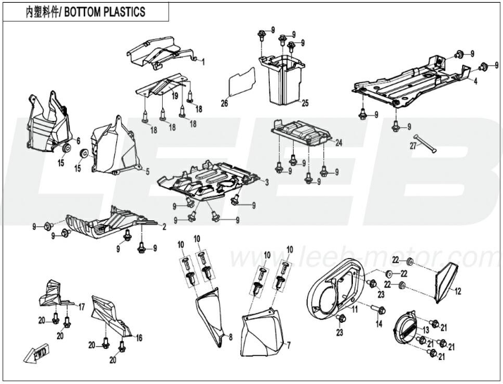 Verkleidung Unterboden