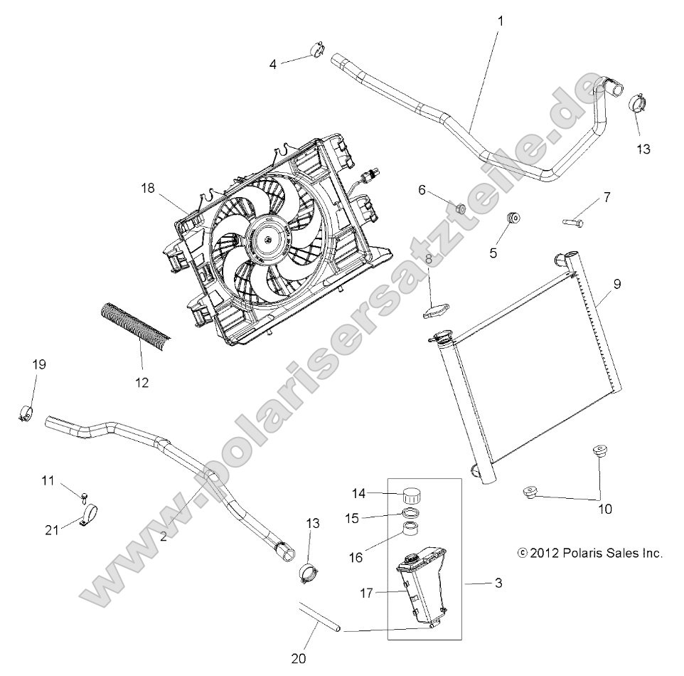 Engine, Cooling System Engine, Cooling System