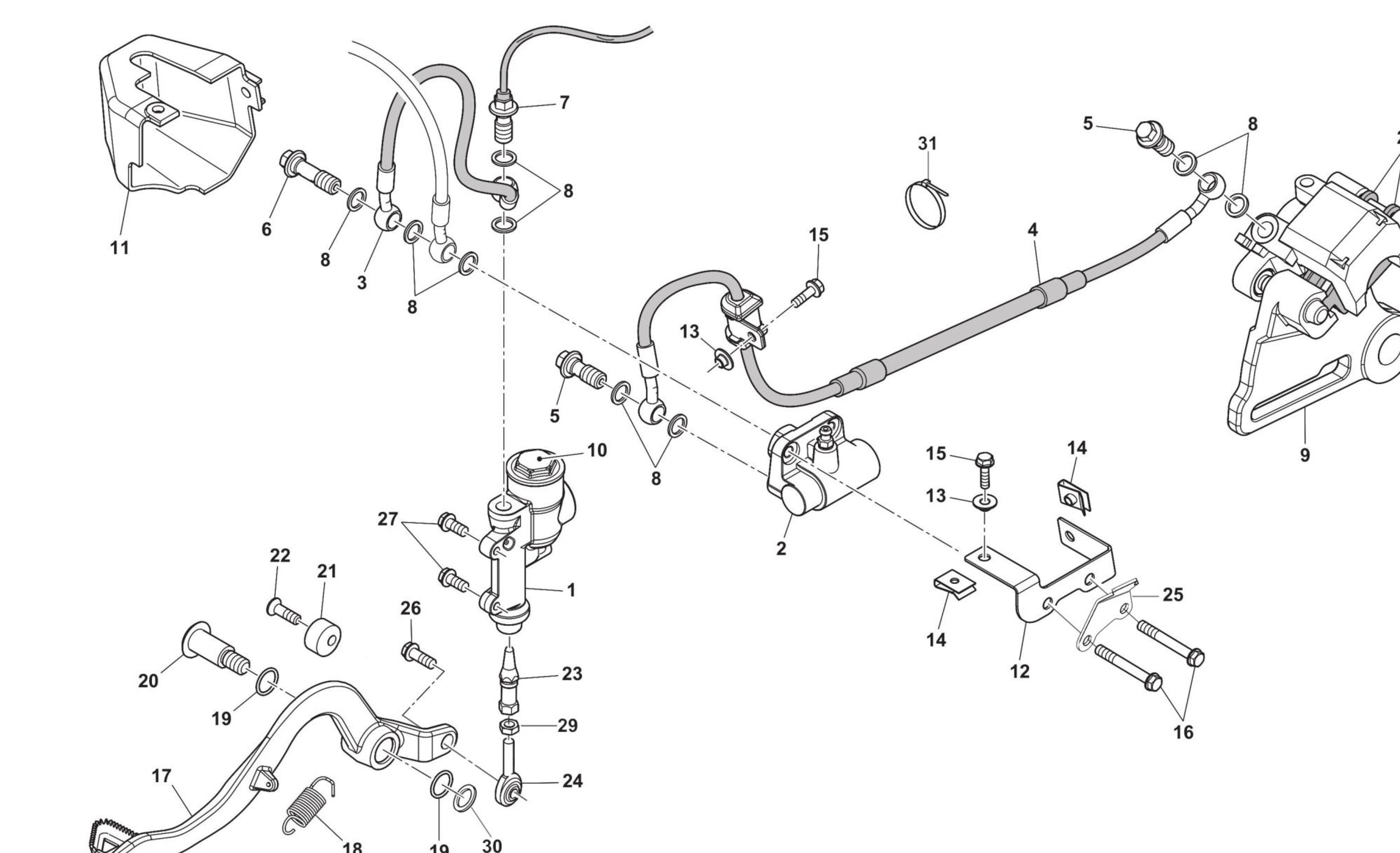 Bremssystem hinten Bremssystem hinten