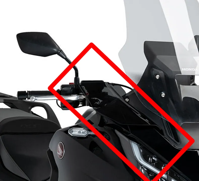 PUIG-FRONT-SPOILER-HONDA-NT1100-22-C-STARK-GETONT-21578F-1 PUIG FRONT SPOILER STARK GETONT - HONDA NT1100 2022-24 - 21578F