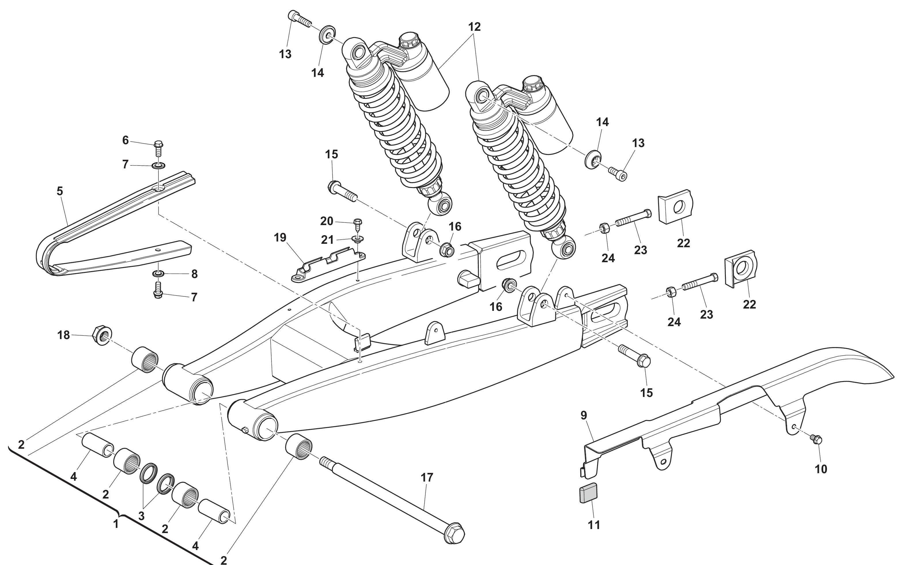 Hinterradschwinge Hinterradschwinge