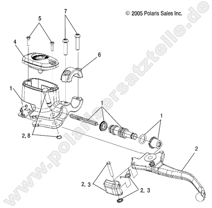 BRAKES, FRONT BRAKE LEVER and MASTER CYLINDER BRAKES, FRONT BRAKE LEVER and MASTER CYLINDER