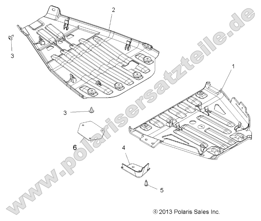 Body, Skid Plates Body, Skid Plates