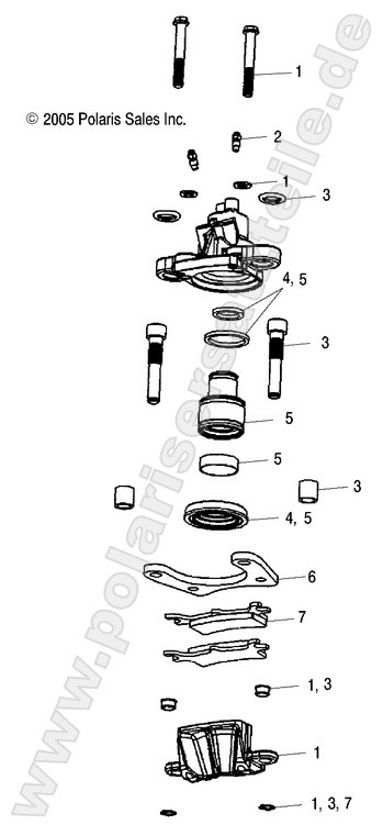 BRAKES, BRAKE CALIPER, REAR