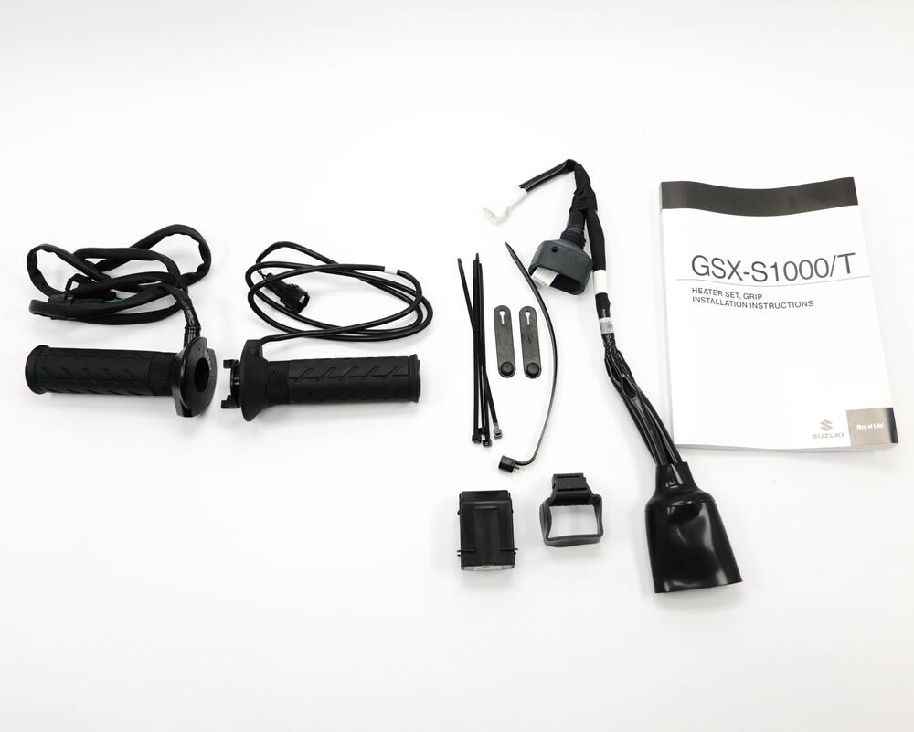 Suzuki Original Heizgriffe mit Integrierten Schalter - 3 Stufig - GSX-S 950 | GSX-S 1000 /GT 2022-