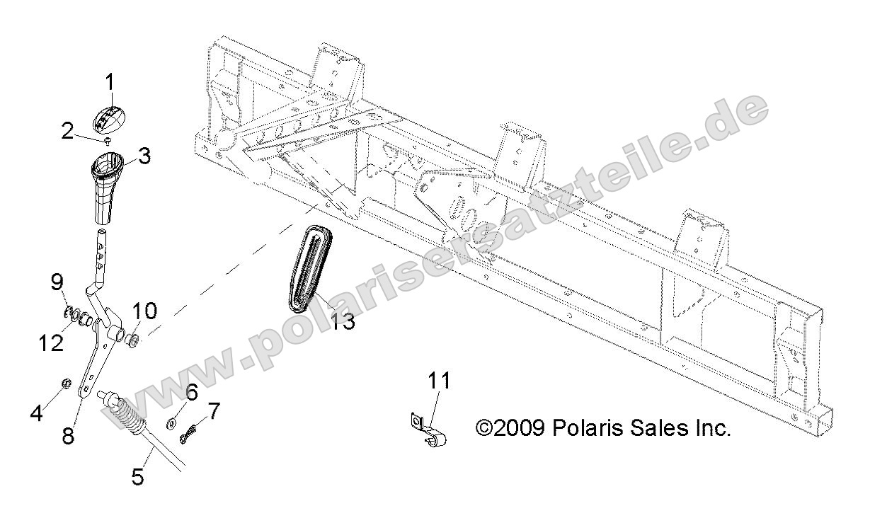 Drive Train, Gear Selector