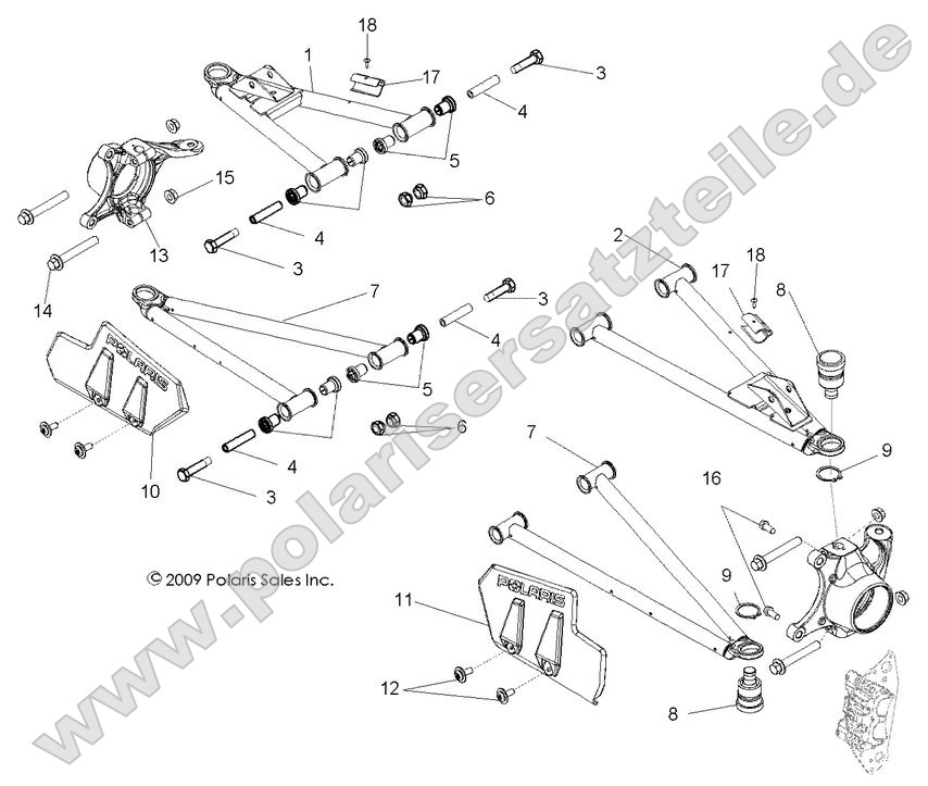 Suspension, Front Control Arms