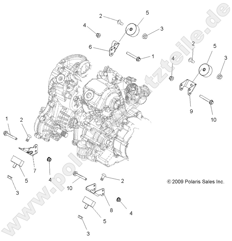 ENGINE, MOUNTING ENGINE, MOUNTING