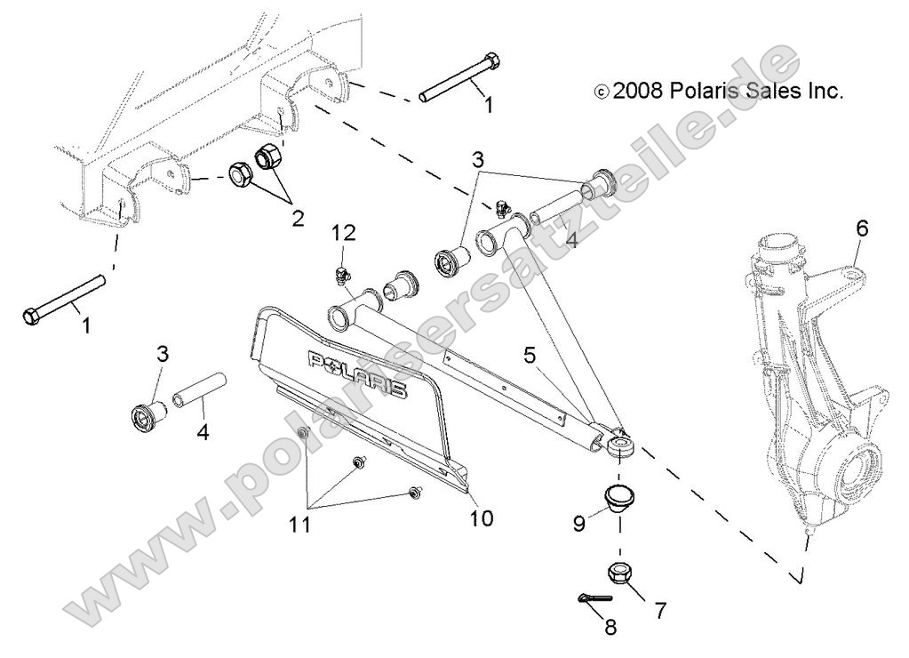 Suspension, A-Arm and Strut-Mounting