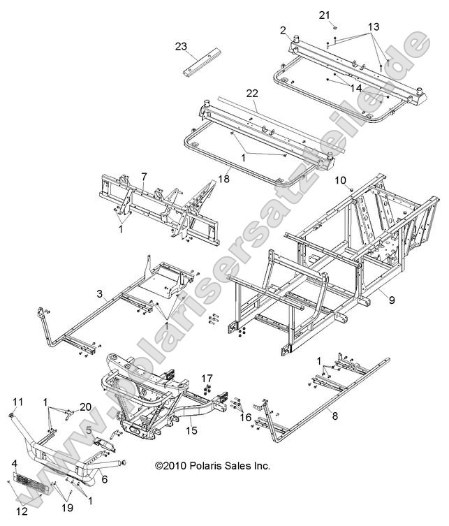 Chassis, Frame and Front Bumper