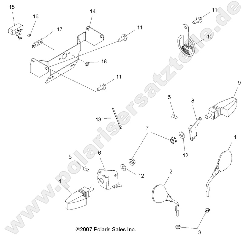 ELECTRICAL, TURN SIGNALS, HORN and MIRRORS ELECTRICAL, TURN SIGNALS, HORN and MIRRORS