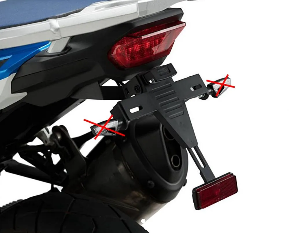 Puig Kennzeichenhalter Set Honda CRF 1100 L Africa Twin 2020-