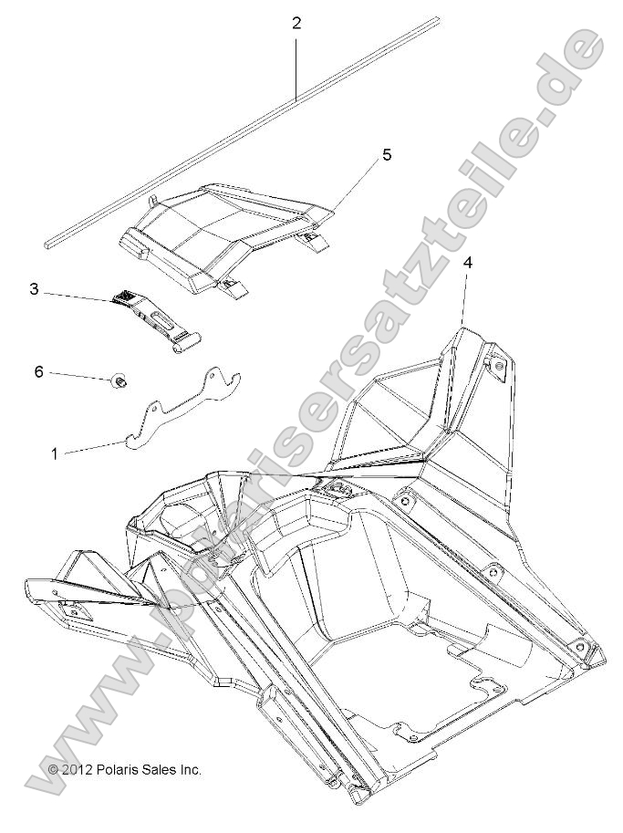 Body, Storage, Rear Body, Storage, Rear
