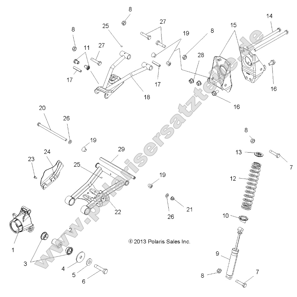 Suspension, Rear Suspension, Rear