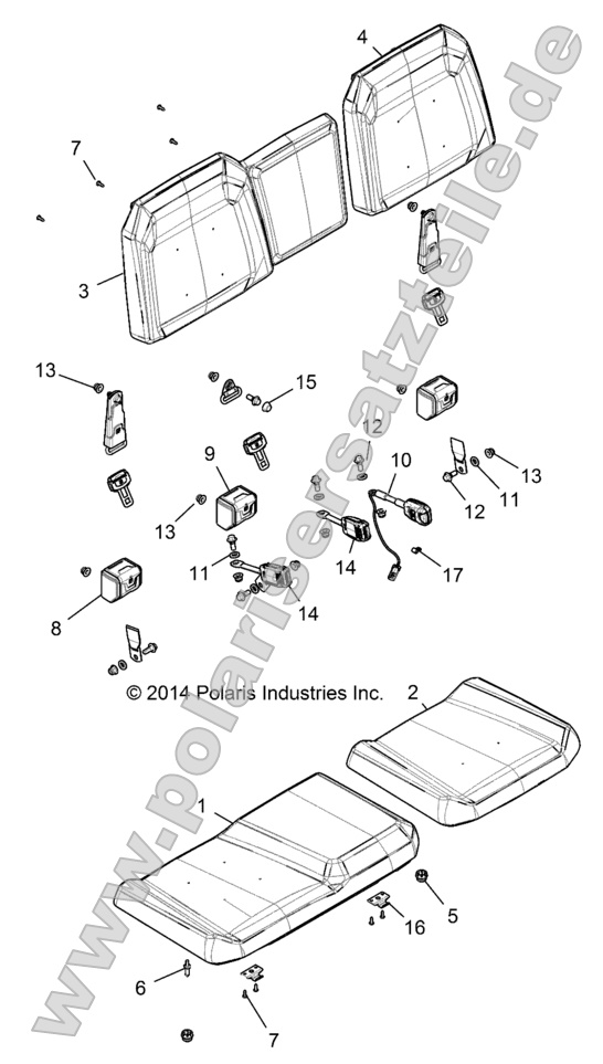 Body, Seat Body, Seat