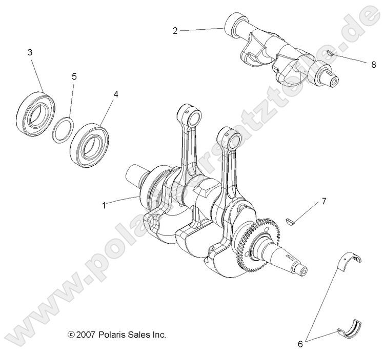 ENGINE, CRANKSHAFT and BALANCE SHAFT ENGINE, CRANKSHAFT and BALANCE SHAFT
