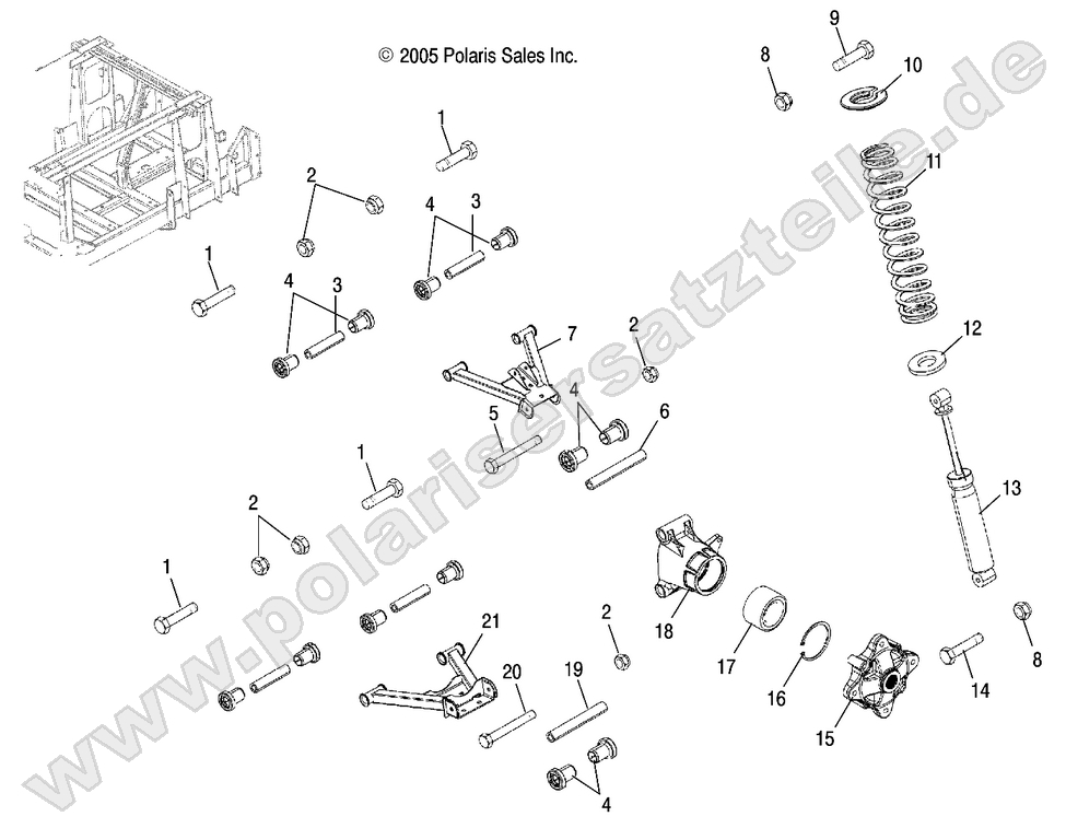 A-Arms, Mid Drive A-Arms, Mid Drive