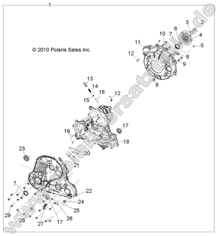 Drive Train, Main Gearcase