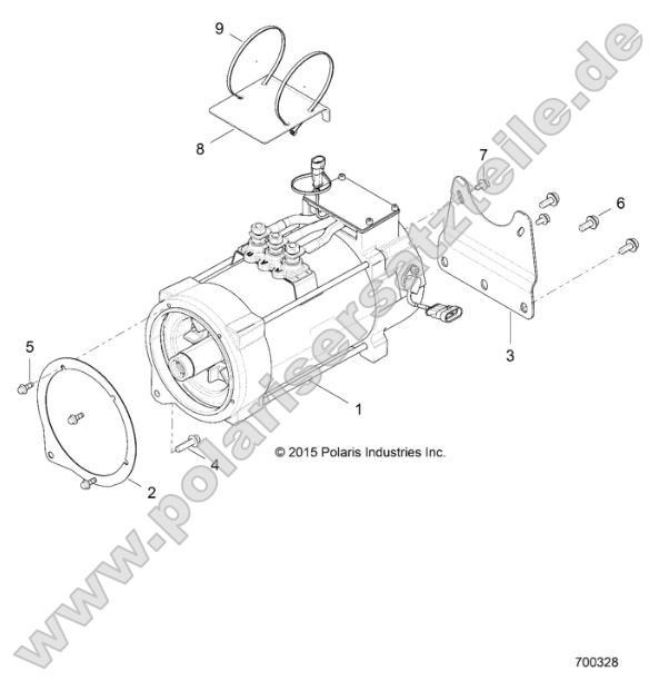 Electrical, Motor, 48 VAC Electrical, Motor, 48 VAC