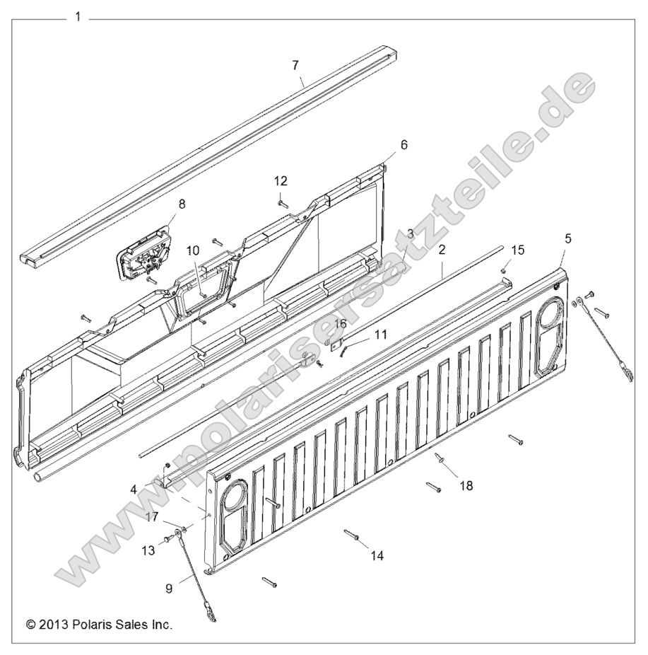 Body, Box Tailgate Body, Box Tailgate