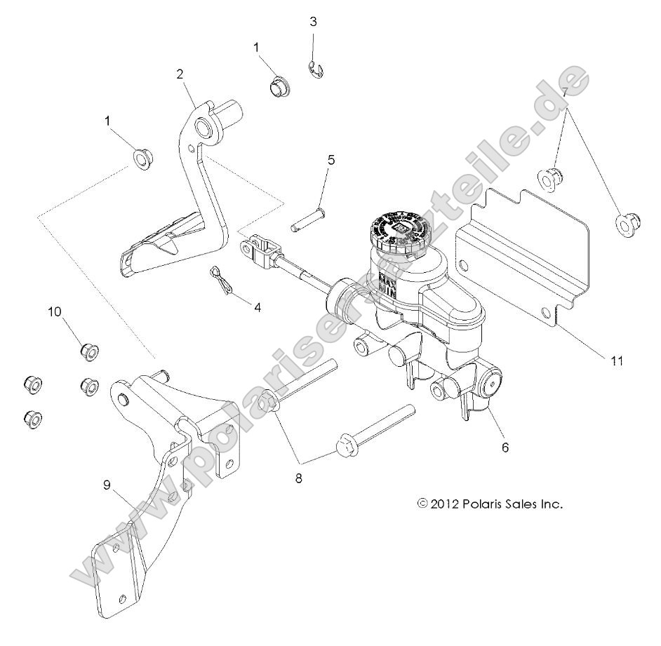 Brakes, Pedal and Master Cylinder Brakes, Pedal and Master Cylinder