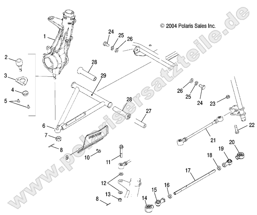 A-ARM and STRUT MOUNTING
