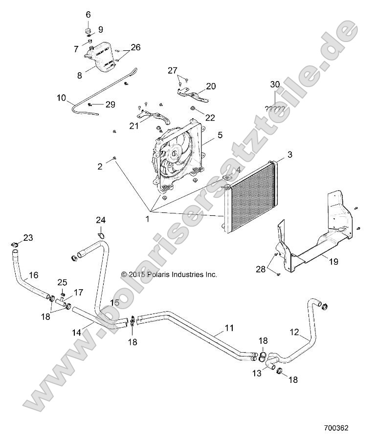 Engine, Water Cooling System