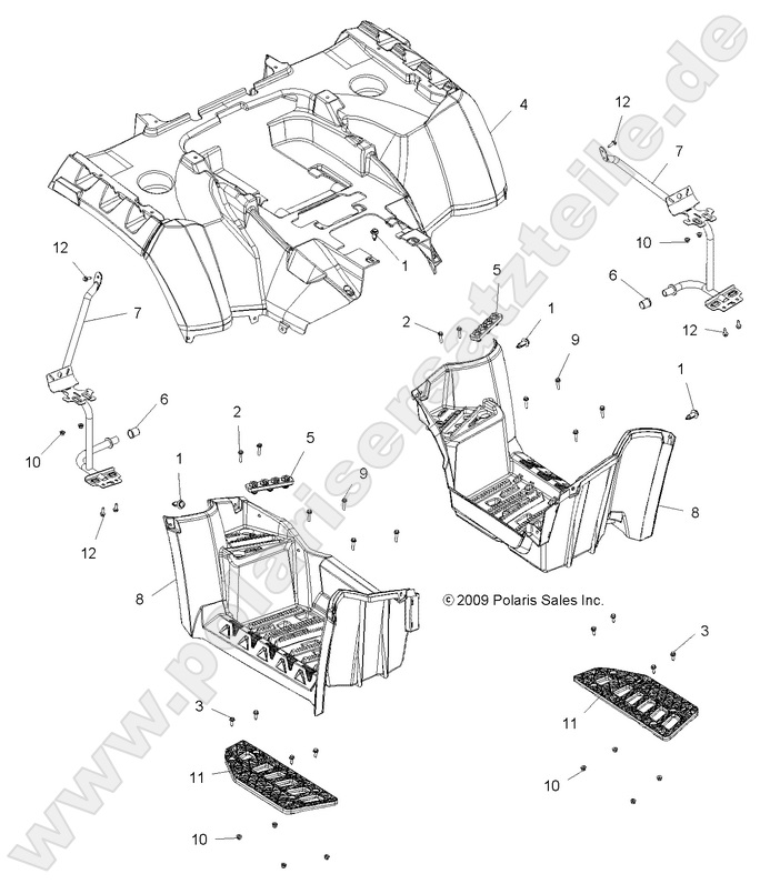 BODY, REAR CAB and FOOTWELL