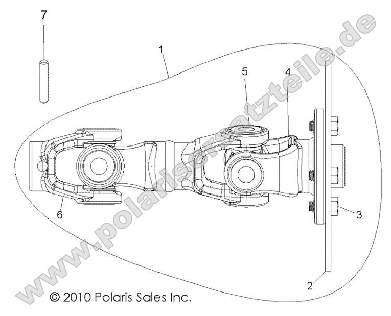 Drive Train, Rear Prop Shaft