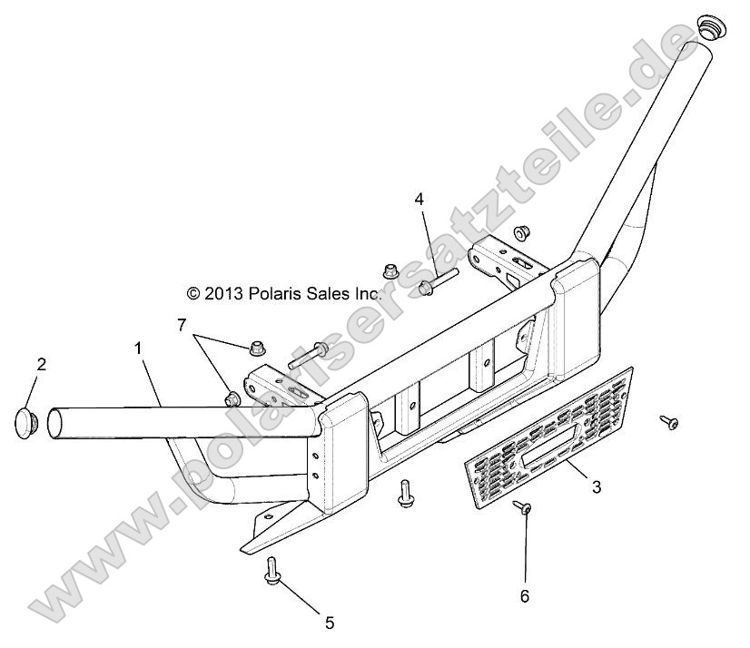 Chassis, Front Bumper Chassis, Front Bumper