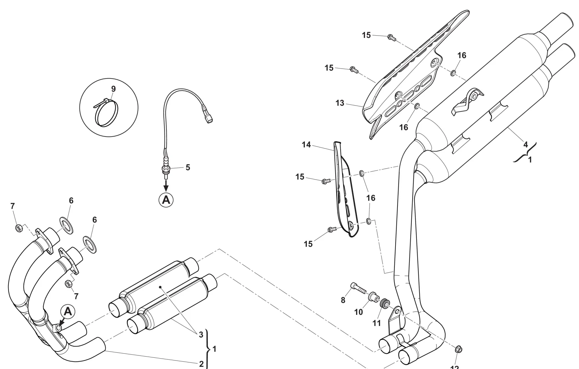 Auspuffsystem Outlaw