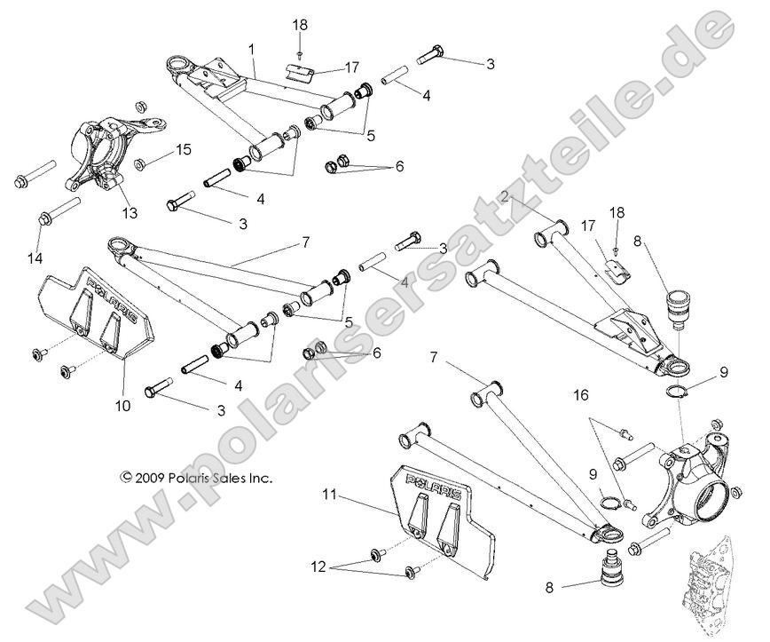 Suspension, Front Control Arms