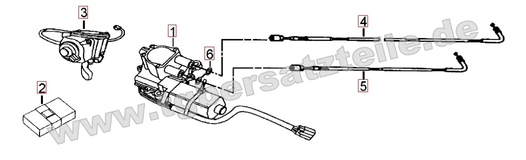 Stellmotor Differentialsperre Stellmotor Differentialsperre