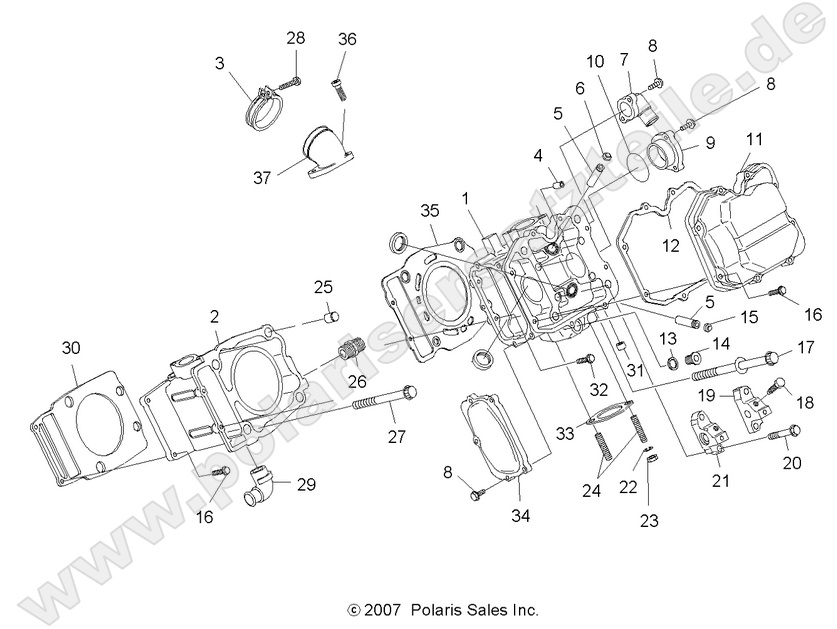 ENGINE, CYLINDER and HEAD ENGINE, CYLINDER and HEAD