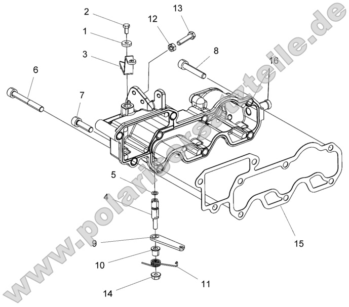 Engine, Inlet Manifold and Throttle Pedal
