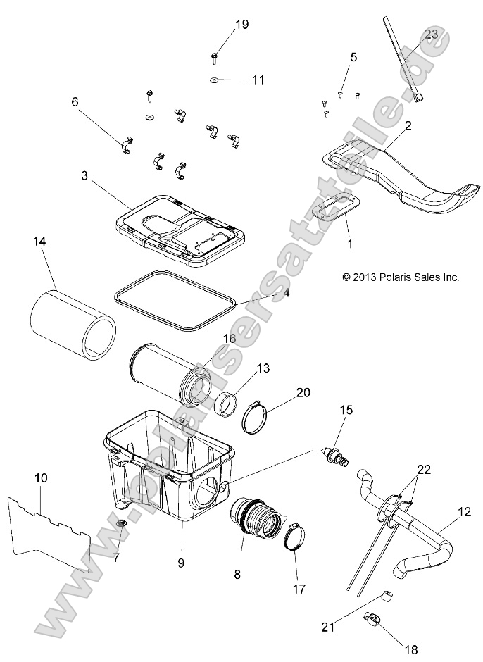 Engine, Air Intake System Engine, Air Intake System