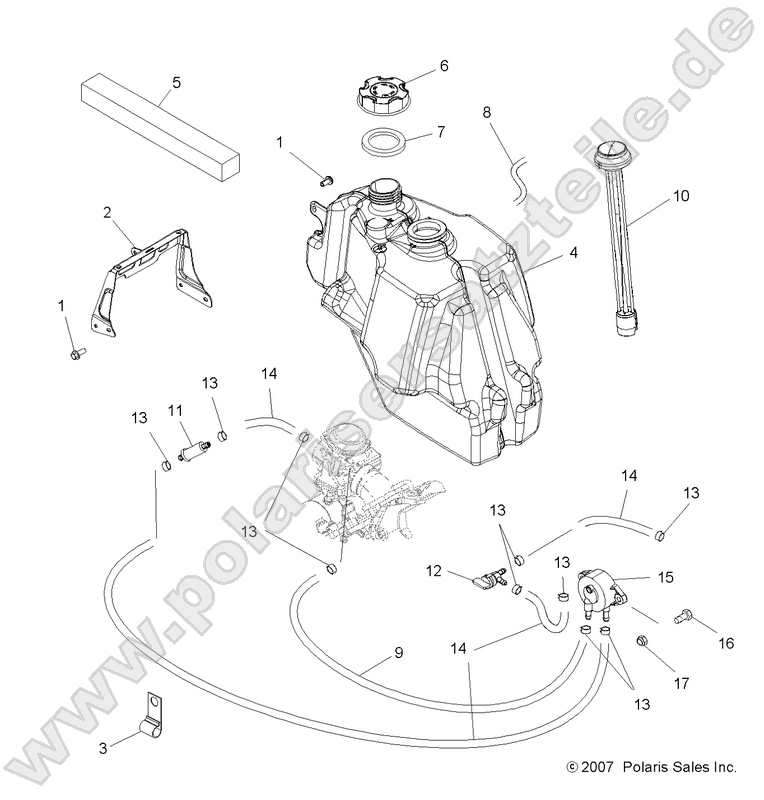 BODY, FUEL TANK BODY, FUEL TANK
