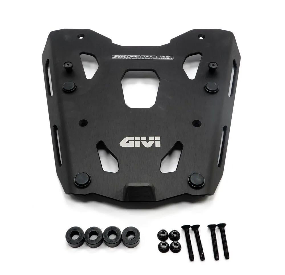 Givi Topcase Trägerplatte Aluminium schwarz für Monokey Koffer - BMW S1000 XR 2020-23