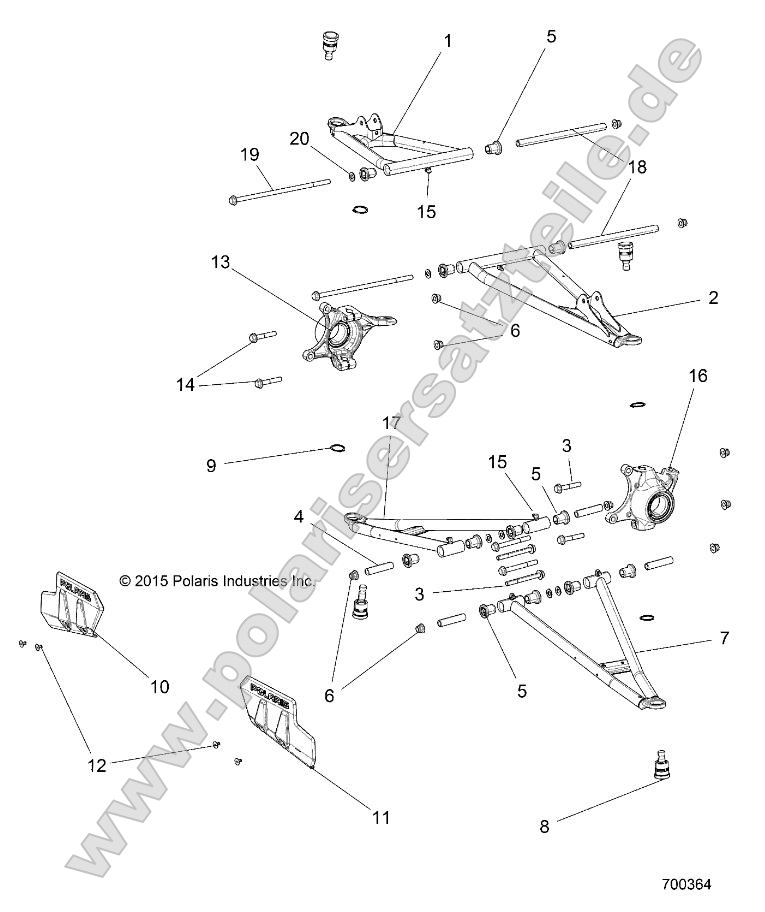 Suspension, Front Control Arms Suspension, Front Control Arms