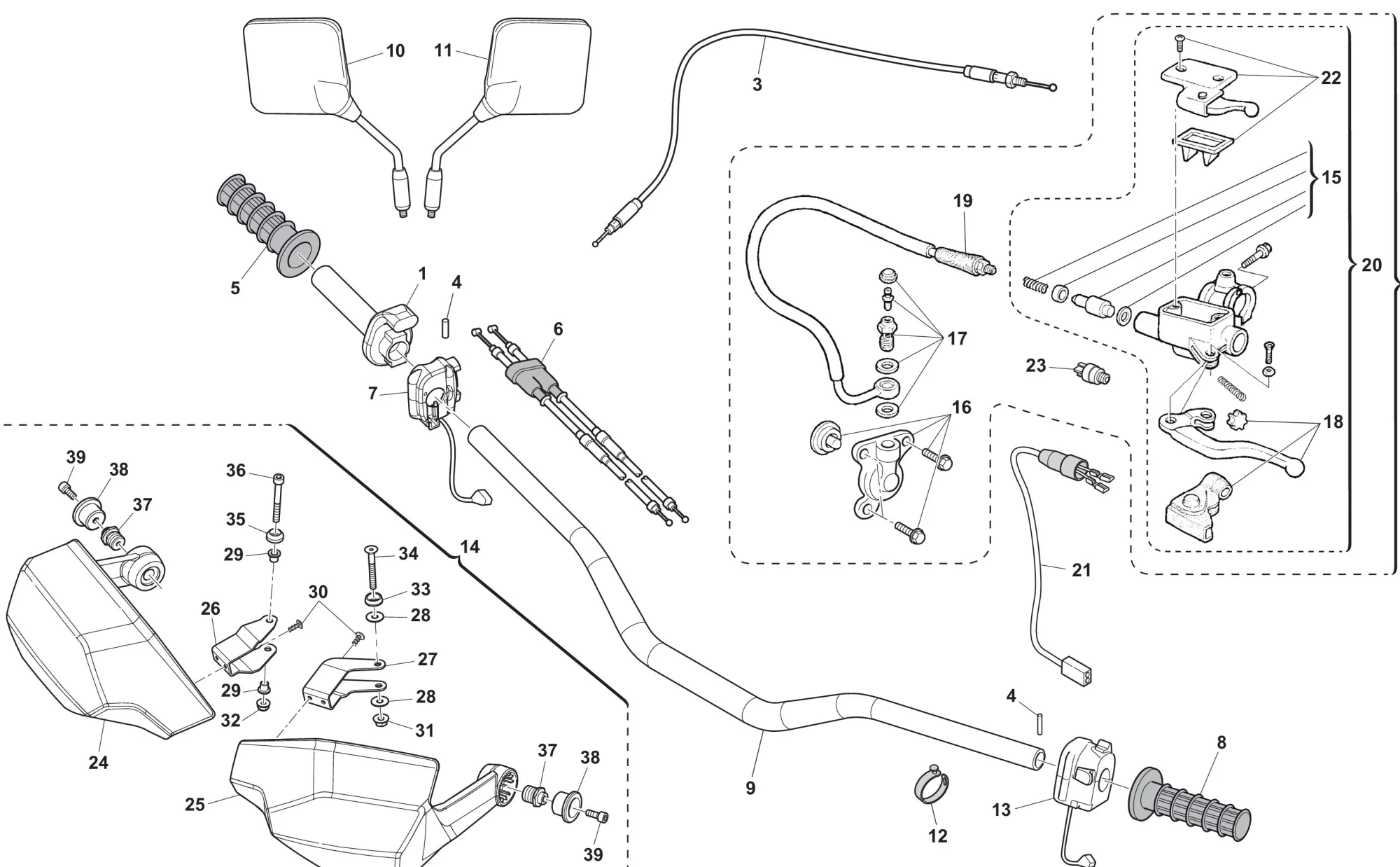 Lenker / Bedienelement