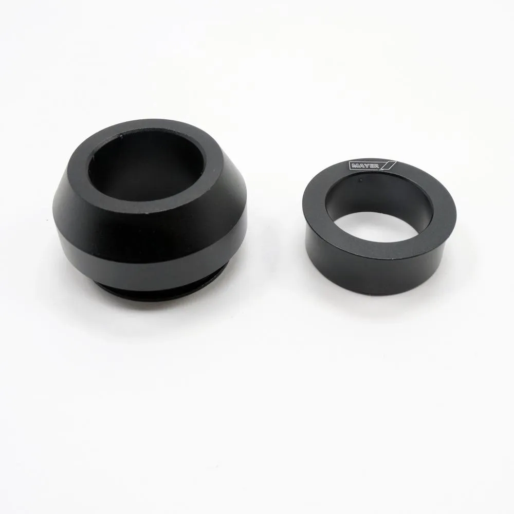 Racing Felgen Distanzbuchsen Set vorne schwarz Ducati Panigale