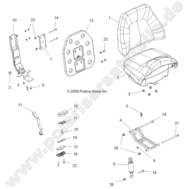 BODY, PASSENGER SEAT BOTTOM and SEAT BACK BODY, PASSENGER SEAT BOTTOM and SEAT BACK