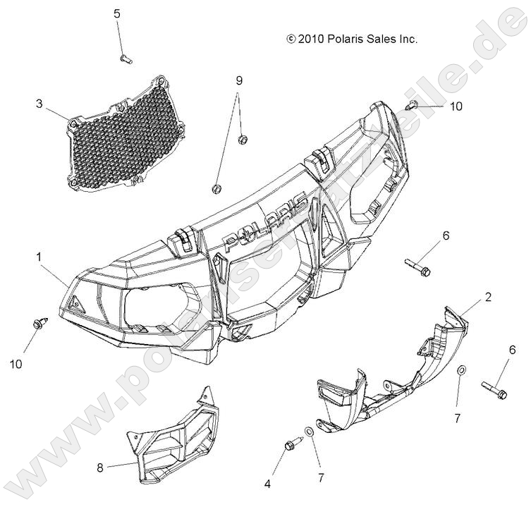 BODY, FRONBUMPER and MOUNTING
