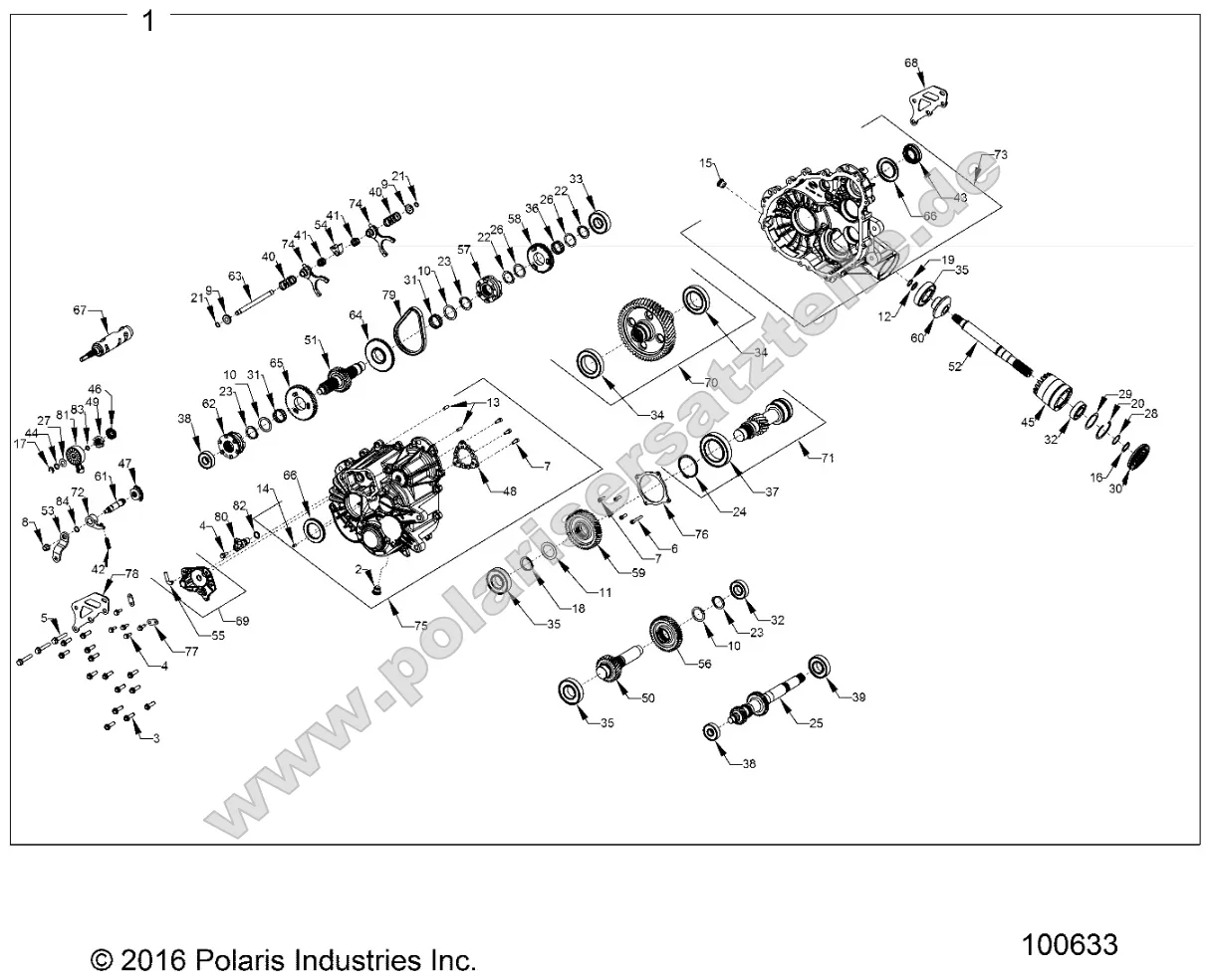 Drive Train, Main Gearcase Drive Train, Main Gearcase